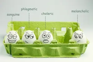 Sanguiniker-Choleriker-Melancholiker-Phlegmatiker-depo