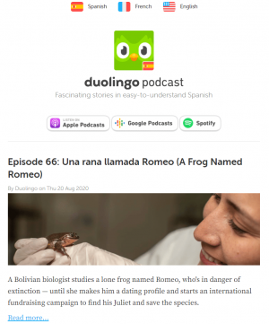 Duolingo-Podcast