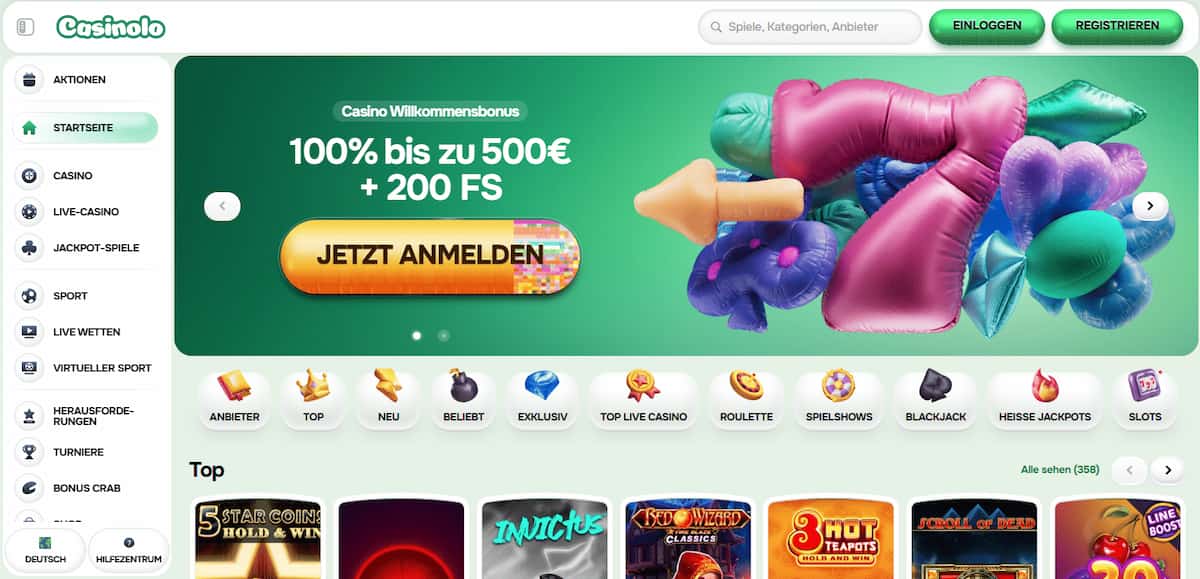 Casinolo Spiel
